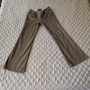 Victoria's Secret Beige Flare Corduroy Pants